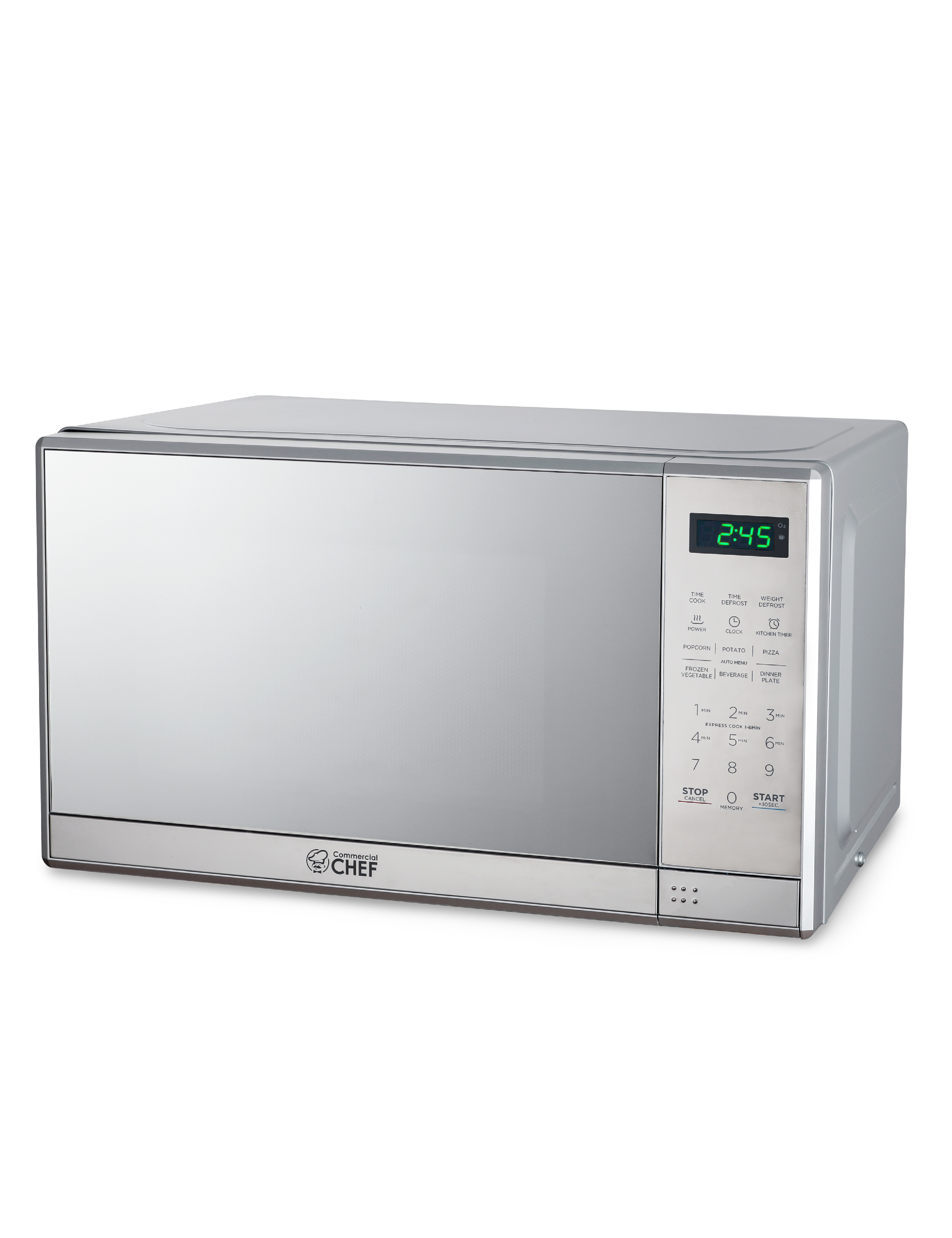 CHM7MS 0.7 Cu. Ft. Stainless Steel Countertop Microwave Oven with Touch