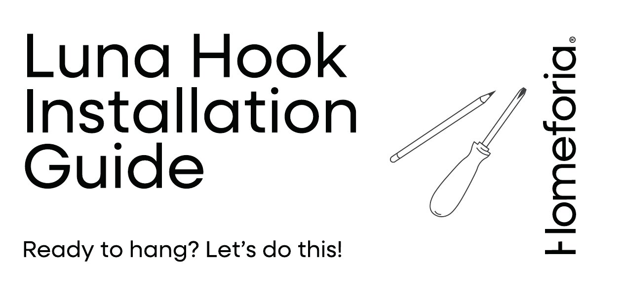 Luna Wall Hooks installation