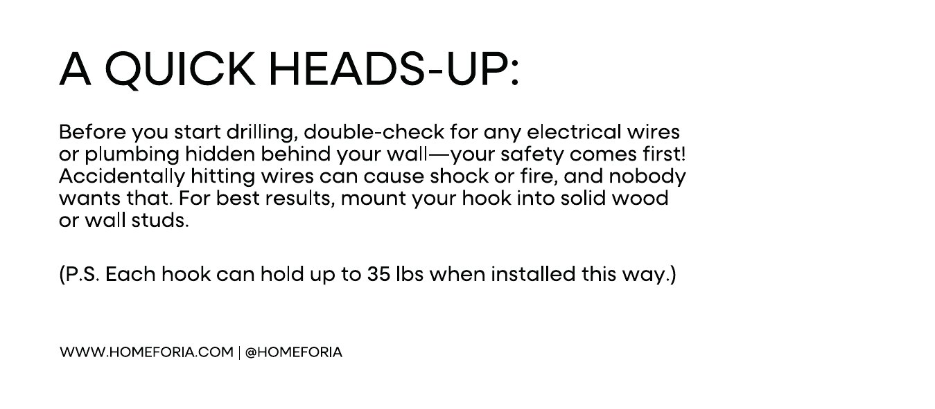 Cliff Wall Hooks installation