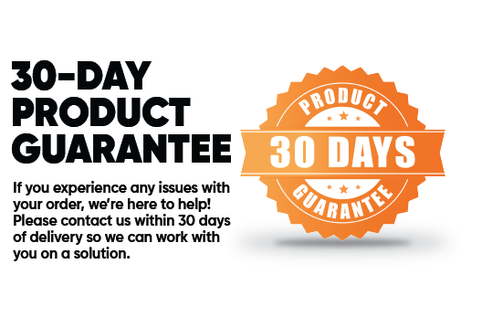 30-Day Product Guarantee