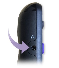 headphone jack on Roku voice remote