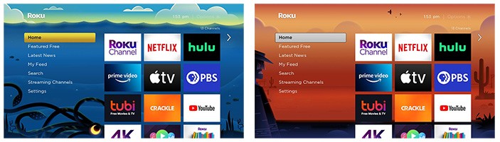 Change the theme pack | Personalizing your Roku Experience | VENDO