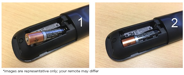 How to insert batteries