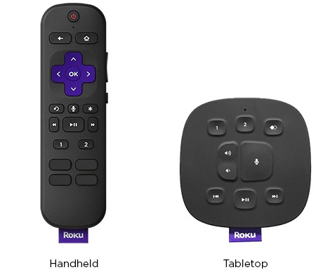 Roku voice remote footprints