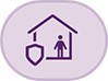 Home mode icon in the Roku Smart Home mobile app