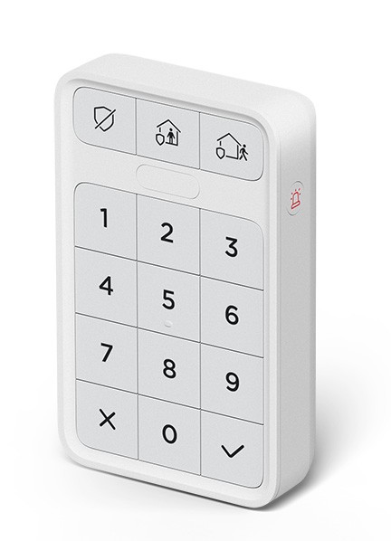 Image of Roku Keypad with panic button shown