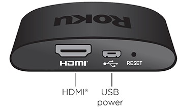 Roku HD rear inputs