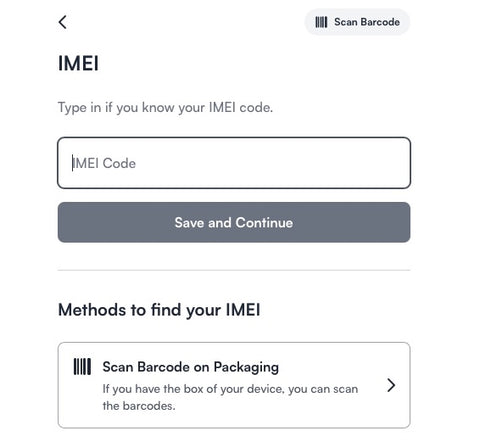 ticktalk wireless imei pairing